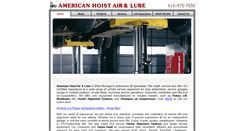 Desktop Screenshot of amhoist.com